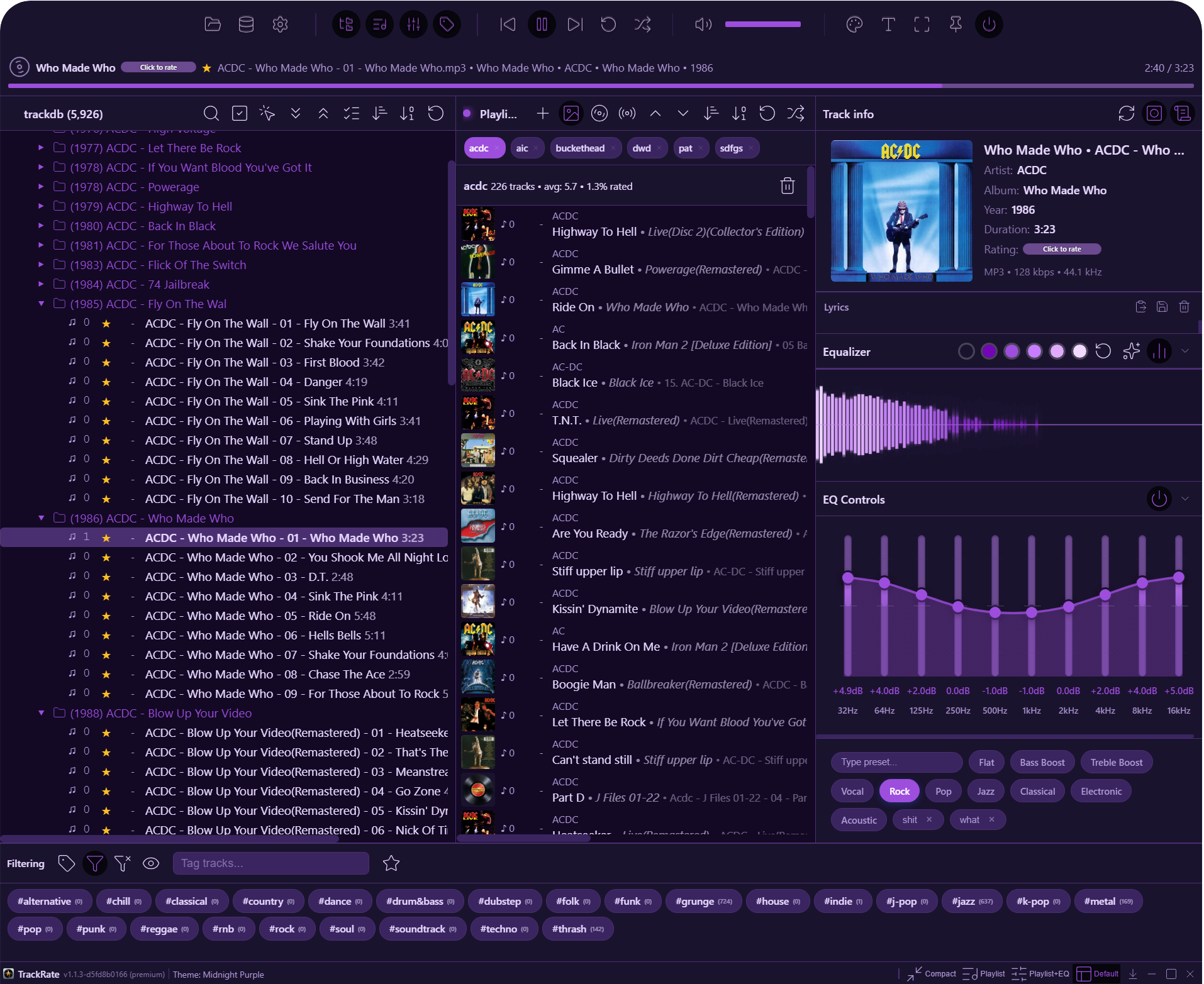 Midnight Purple Theme